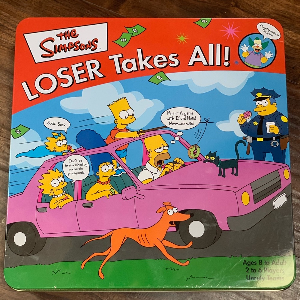The Simpsons Game. (LOSER TAKES ALL)